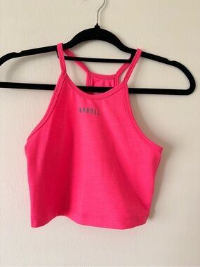 NOBULL Hot Pink Performance Crop Tank